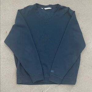 CUTTER & BUCK Men's Deep Blue V-Neck Sweater